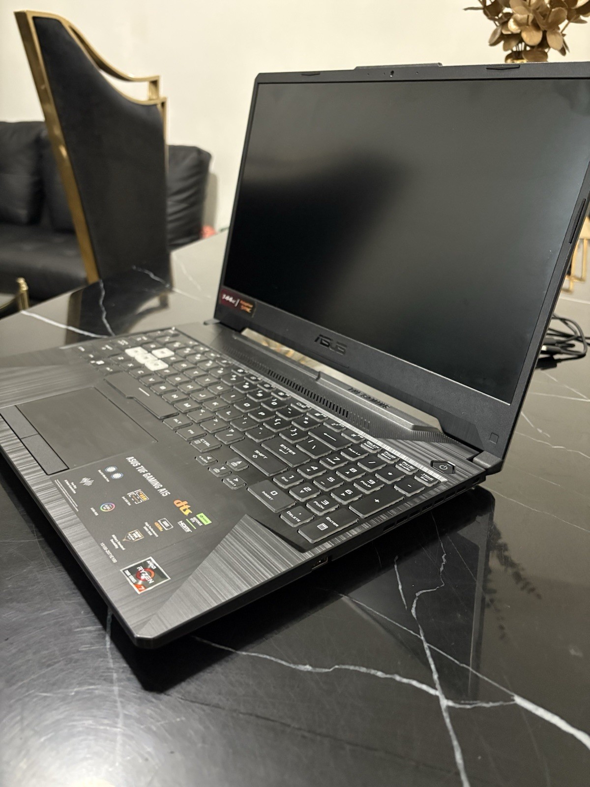 ASUS TUF A15 – 15.6" FHD 144Hz – Ryzen 7 – 8GB RAM– RTX 3050 – 512GB SSD gallery