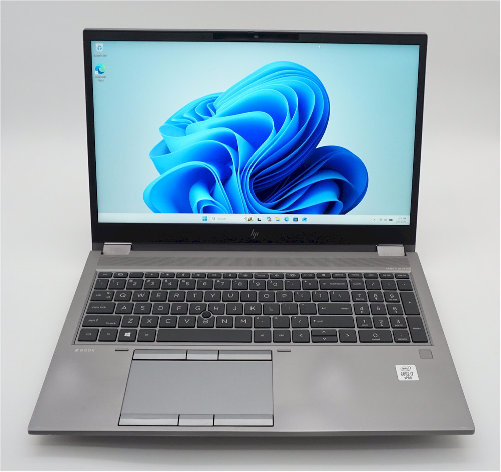 HP Zbook Fury 15 G7 1080p i7-10850H 32GB 512GB NVIDIA T2000 4GB - Very Good