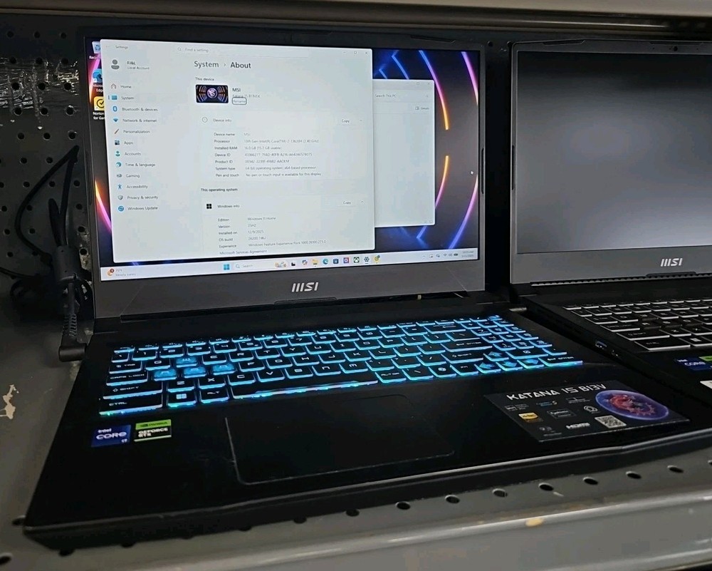 MSI Katana 15 B13V 13th Gen i7 Laptop