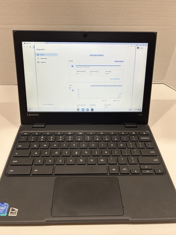 Lenovo Chromebook 100e 11.6" Laptop Chrome OS 4GB Ram 32GB SSD gallery