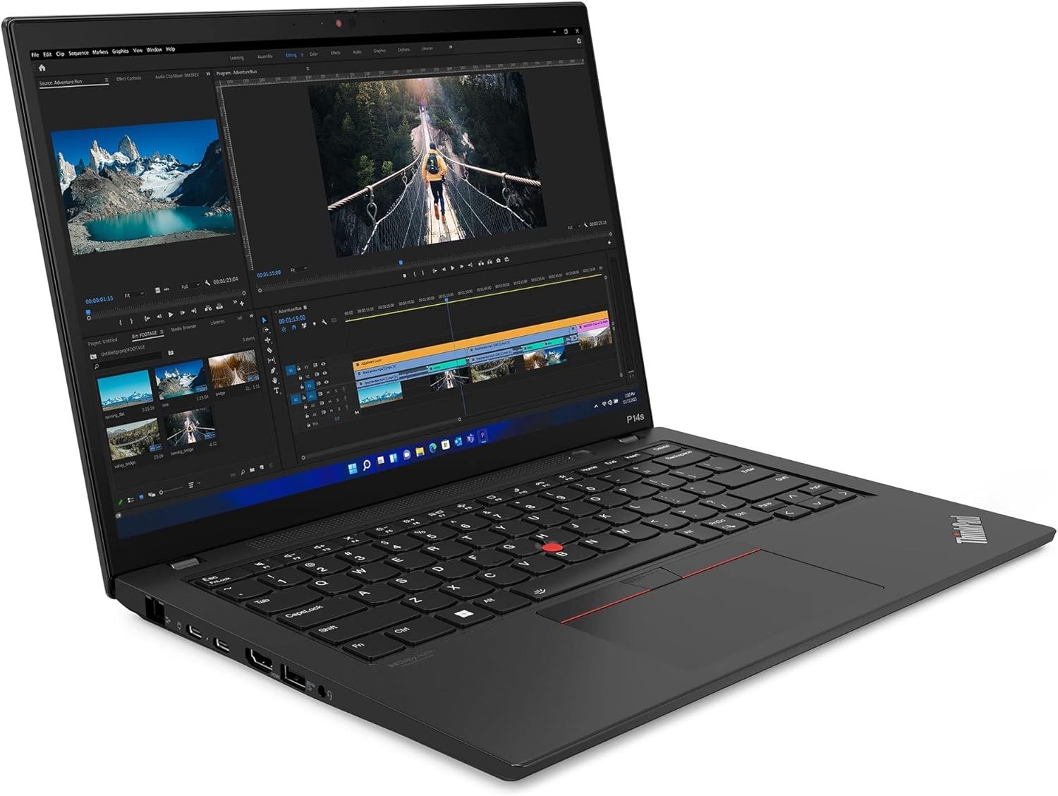 LENOVO ThinkPad P14S G3, 14" FHD+ AMD INTEGRATED,Ryzen 7 PRO 6850U, 16GB, 512GB gallery