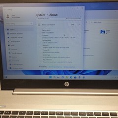 HP PROBOOK 450 G6 INTEL CORE I3-8145U 2.10GHZ 8GB SSD 128GB RAM W11