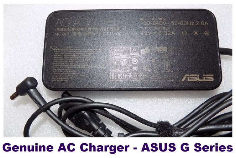 Genuine For ASUS G Serie ROG 19.5V 6.32A 120W PA-1121-28 A15-120P1A *AC Charger gallery