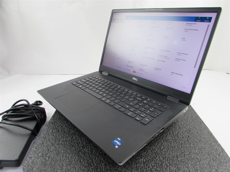 DELL PRECISION 7770 1920x1080 FHD I7-12850HX 512GB 32GB RAM RTX A3000 WIN 11 PRO gallery