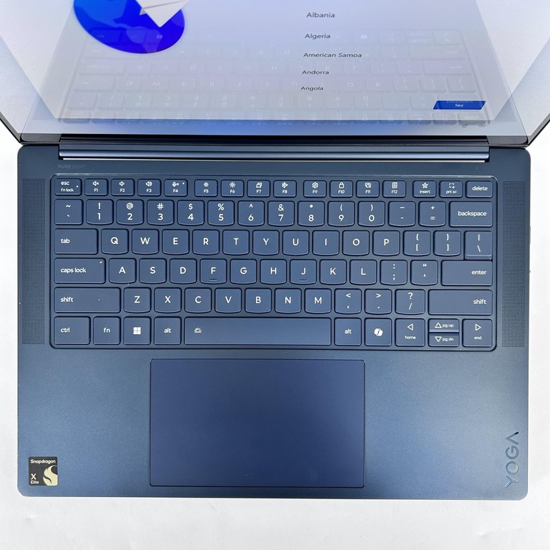 Lenovo Yoga Slim 7x 14.5 Blue QHD+ TOUCH 3.42 GHz X Elite 16GB 512GB SSD gallery