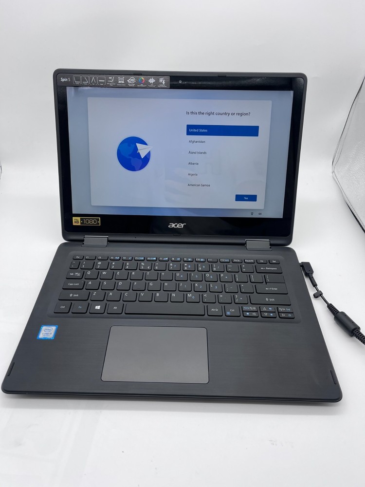 Acer Spin 5 13.3" Touchscreen 2-in-1 i5-7200U 8GB RAM 256GB SSD