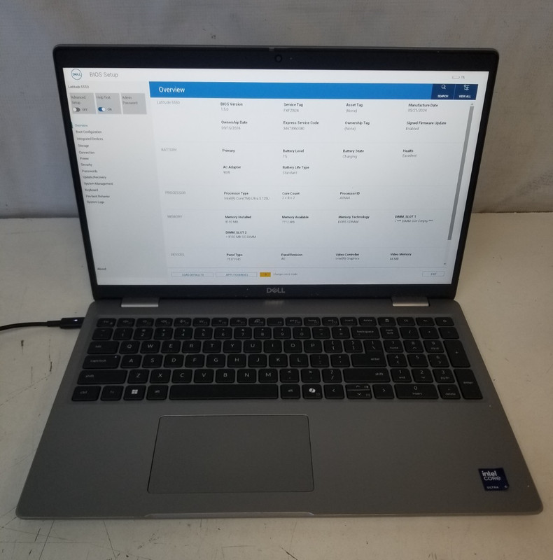 Lot 2 Dell Latitude 5550 Intel Core Ultra 5 125U 8GB RAM / No SSD/ FREE DELIVERY gallery