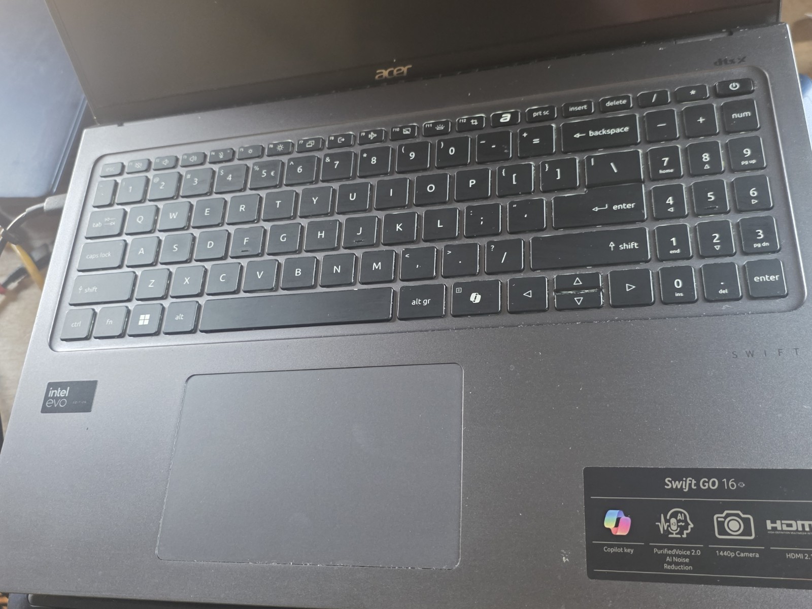 Acer Laptop Swift Go 16 32gb 16" Intel Core Ultra 9 185H Post gallery