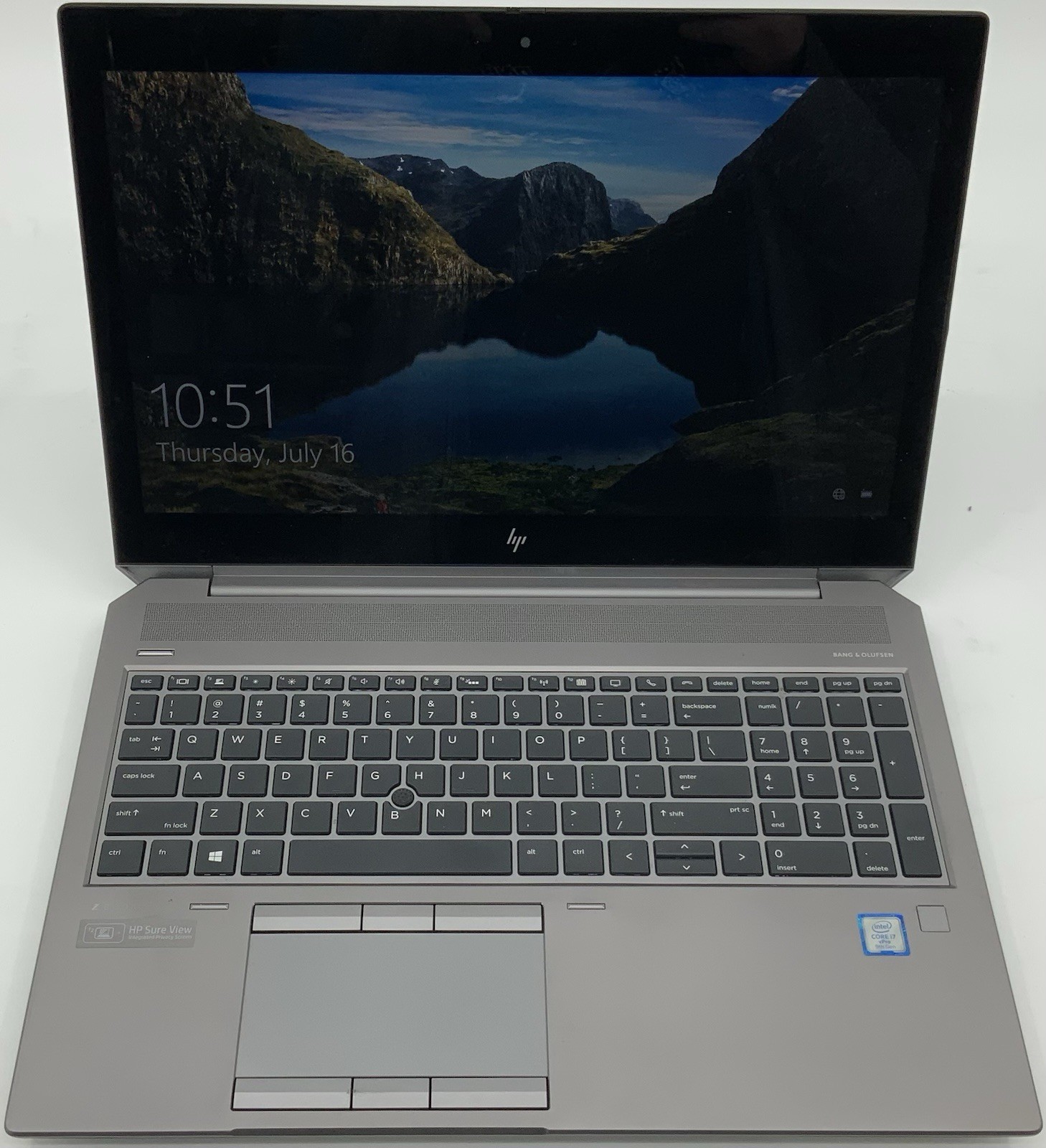 HP ZBook 15 G6 i7-9850H 2.6GHz, 32GB Ram, 512GB SSD, Windows 10 Pro, Touch READ* gallery