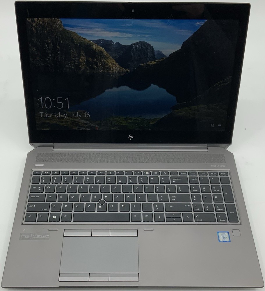 HP ZBook 15 G6 i7-9850H 2.6GHz, 32GB Ram, 512GB SSD, Windows 10 Pro, Touch READ*
