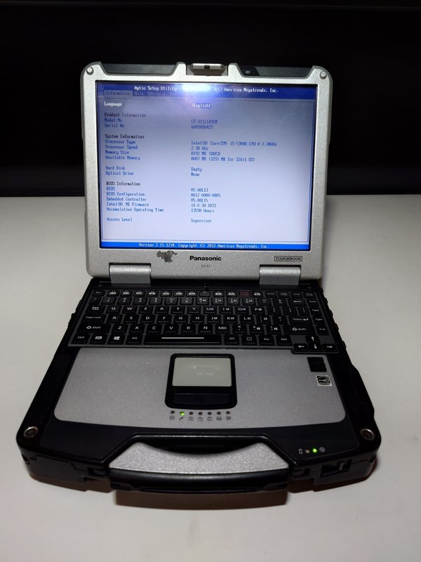 Panasonic Toughbook CF-31 Laptop Intel Core I5-5400U 8GB DDR3 Read Description gallery
