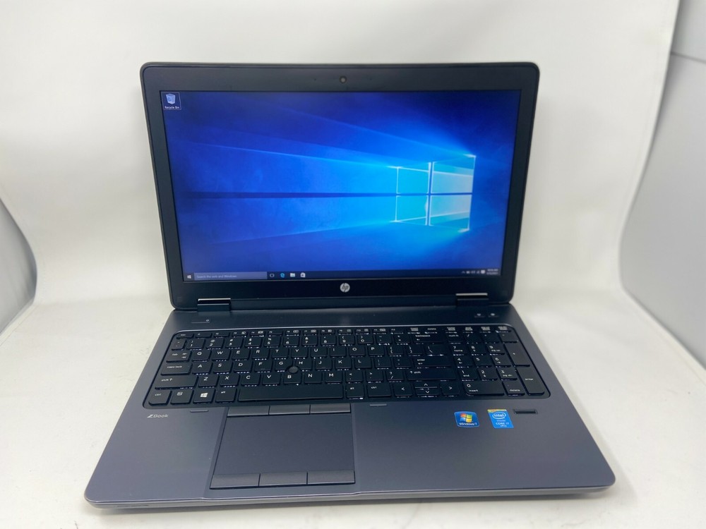 HP ZBook 15 G2 15" i7-4810MQ 2.8GHz 8GB 256GB SSD Webcam Win 10 Gaming Laptop