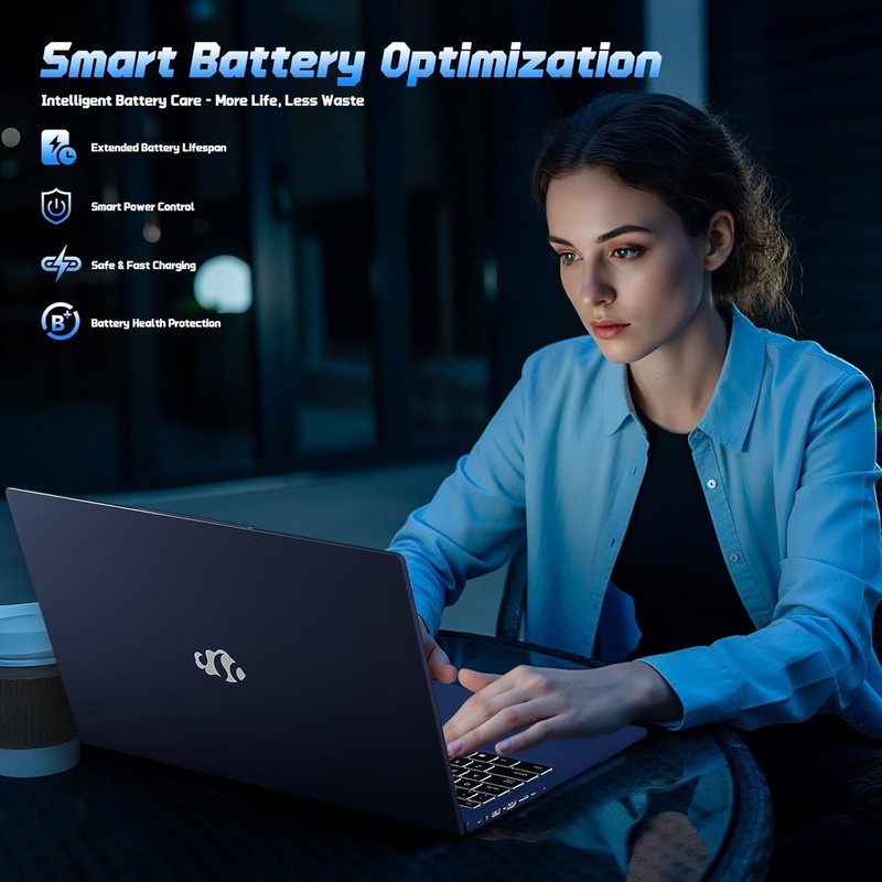 NIMO 15.6 FHD IPS Laptop 16GB RAM 256/512GB/1TB SSD 4 Cores 13th Gen Intel N150 gallery