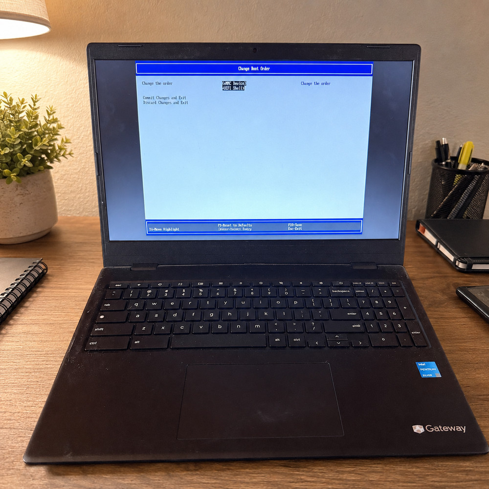 Gateway GCNP41524-BK 15.6" HD Pentium Silver Work But Need New Battery