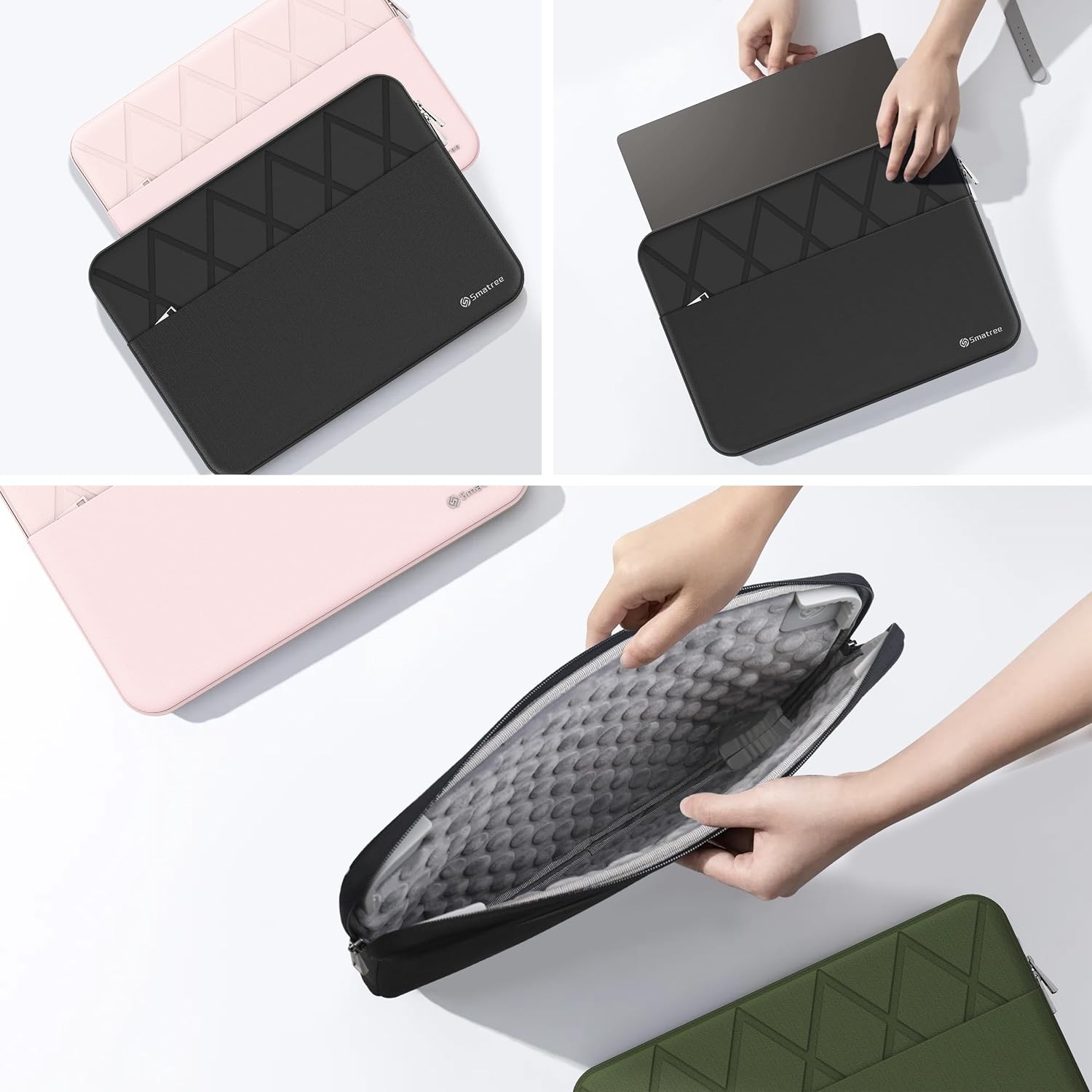 Smatree Elite-Black 14" Laptop Sleeve for HP OmniBook Ultra & X Next Gen AI gallery