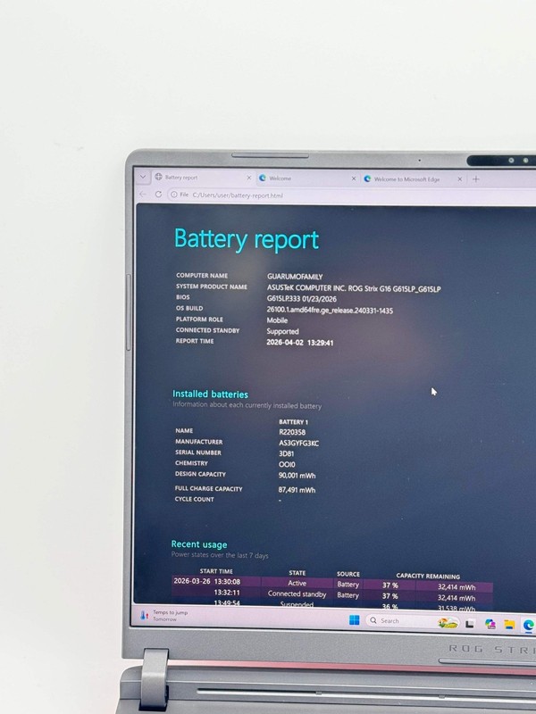 ASUS ROG Strix G16 Gaming Laptop i9 Ultra 275HX RTX 5070 32GB RAM 1TB NVMe gallery