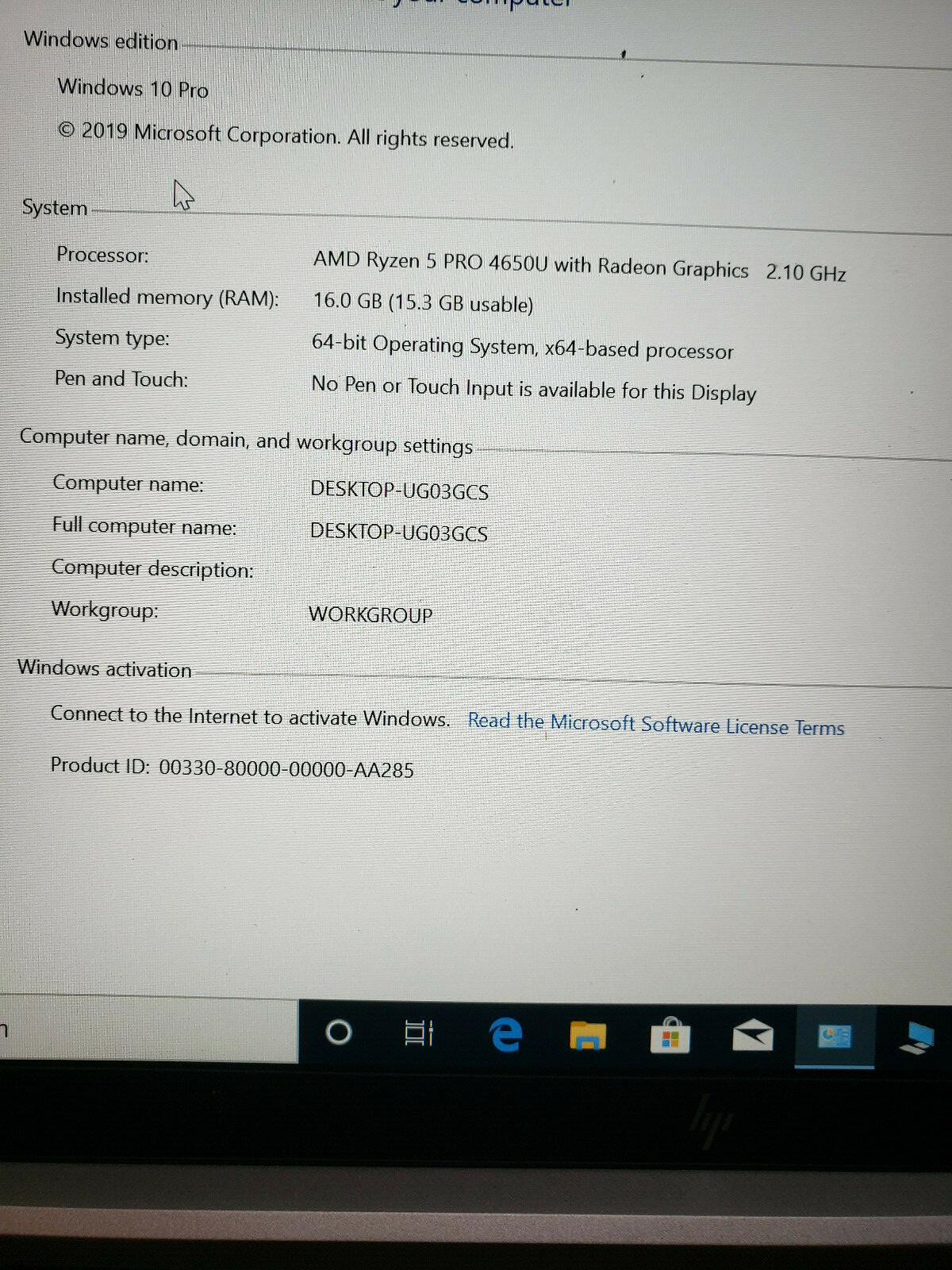 HP Elitebook 845 G7 Ryzen 5 Pro used laptops gallery