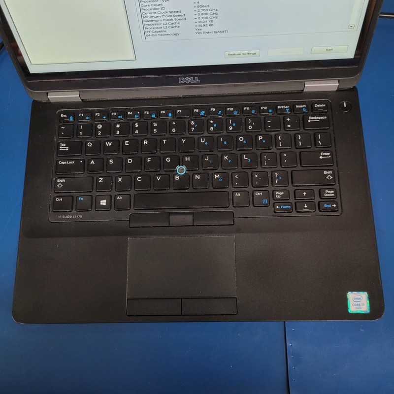 Dell Latitude E5470/Intel i7-6820U /4 GB RAM /120 GB SSD /Windows 11 + Chrger gallery