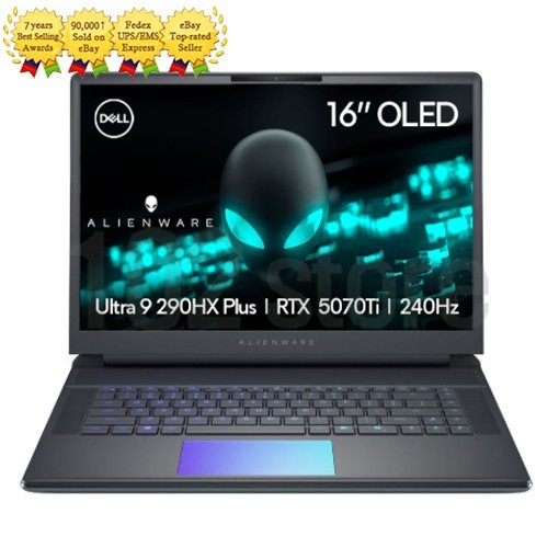 Dell Alienware 16 Area-51 DAA16250L-WP02 U9 290HX Plus RTX5070Ti 16GB 1TB Laptop