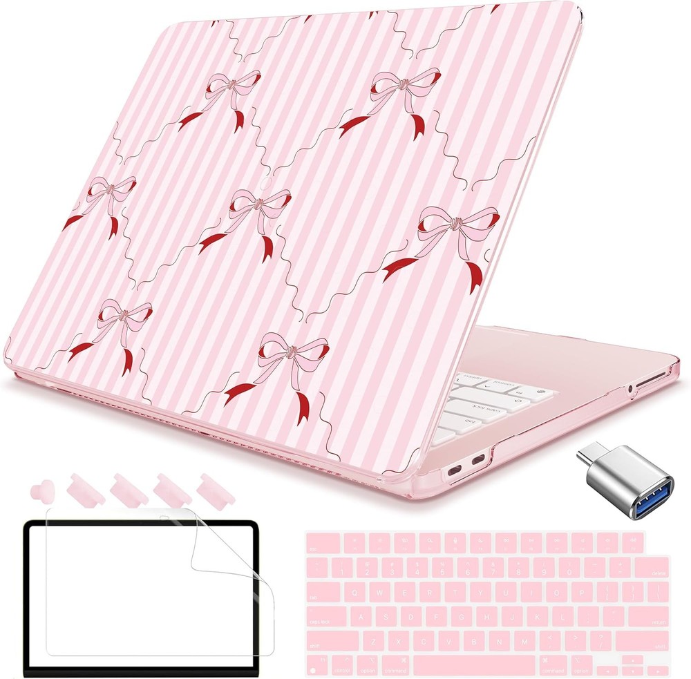 5-in-1 Case for MacBook Neo 13 inch 2026 Release Model A3404, Hard Shell Cases