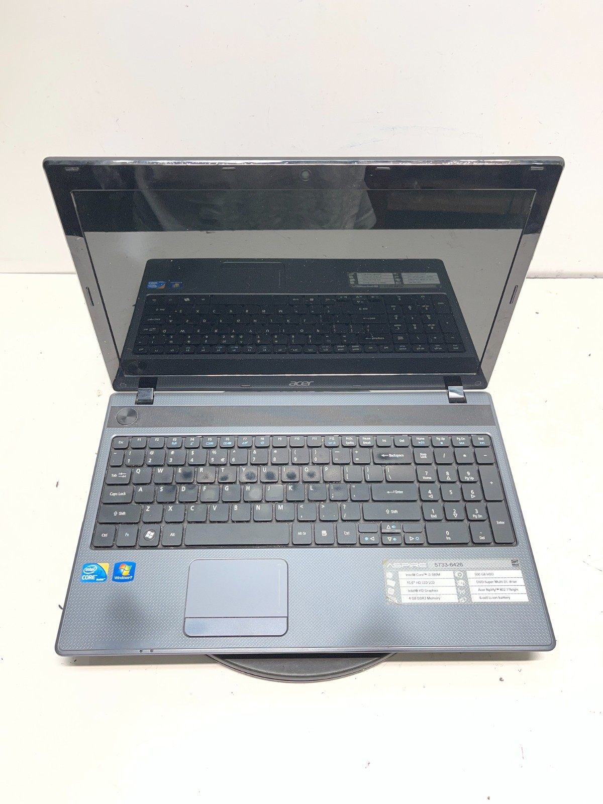 Acer Aspire 5733-6426 Intel Core i3-380M 4GB NO HDD gallery