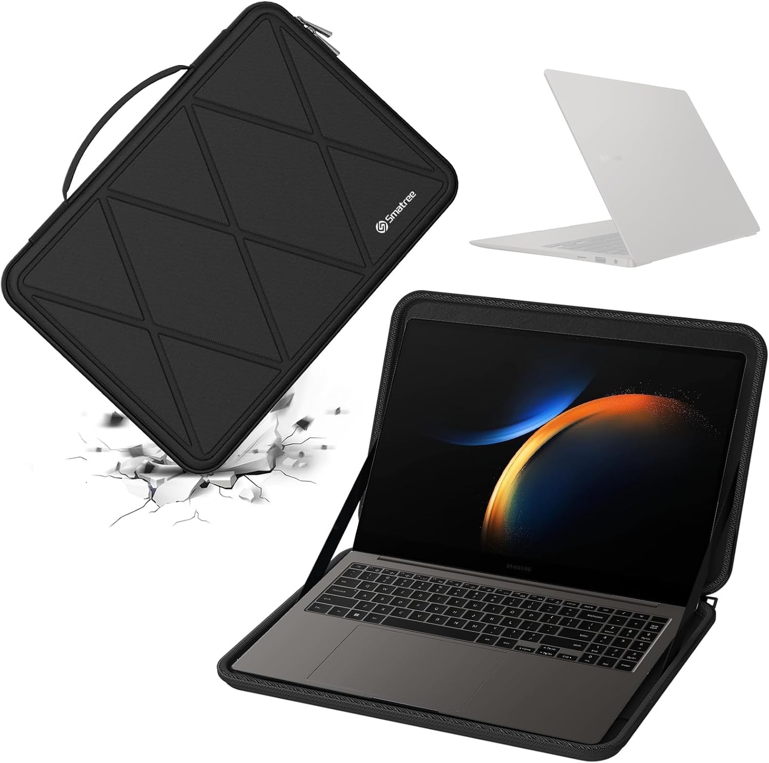 Sleeve for 14 inch Samsung Galaxy Book5/4/3 Pro, Hard EVA Protective Case gallery