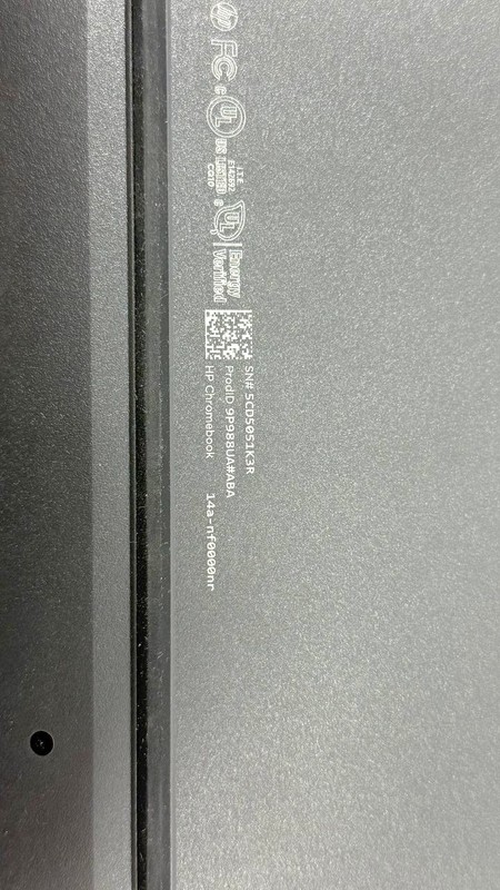 HP Chromebook 14" HD Display Intel N100 64GB Intel UHD Graphics ChromeOS (AS IS) gallery