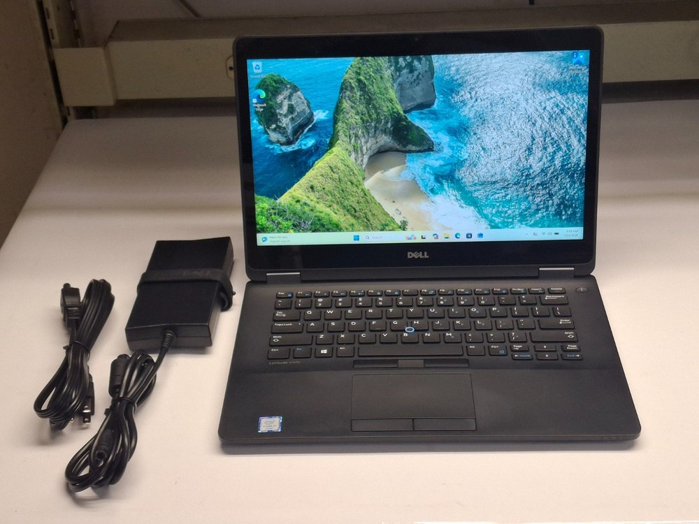 Dell Latitude E7470 Laptop Intel Core i7-6650U 2.2GHz 8GB RAM 256GB SSD W11 Pro