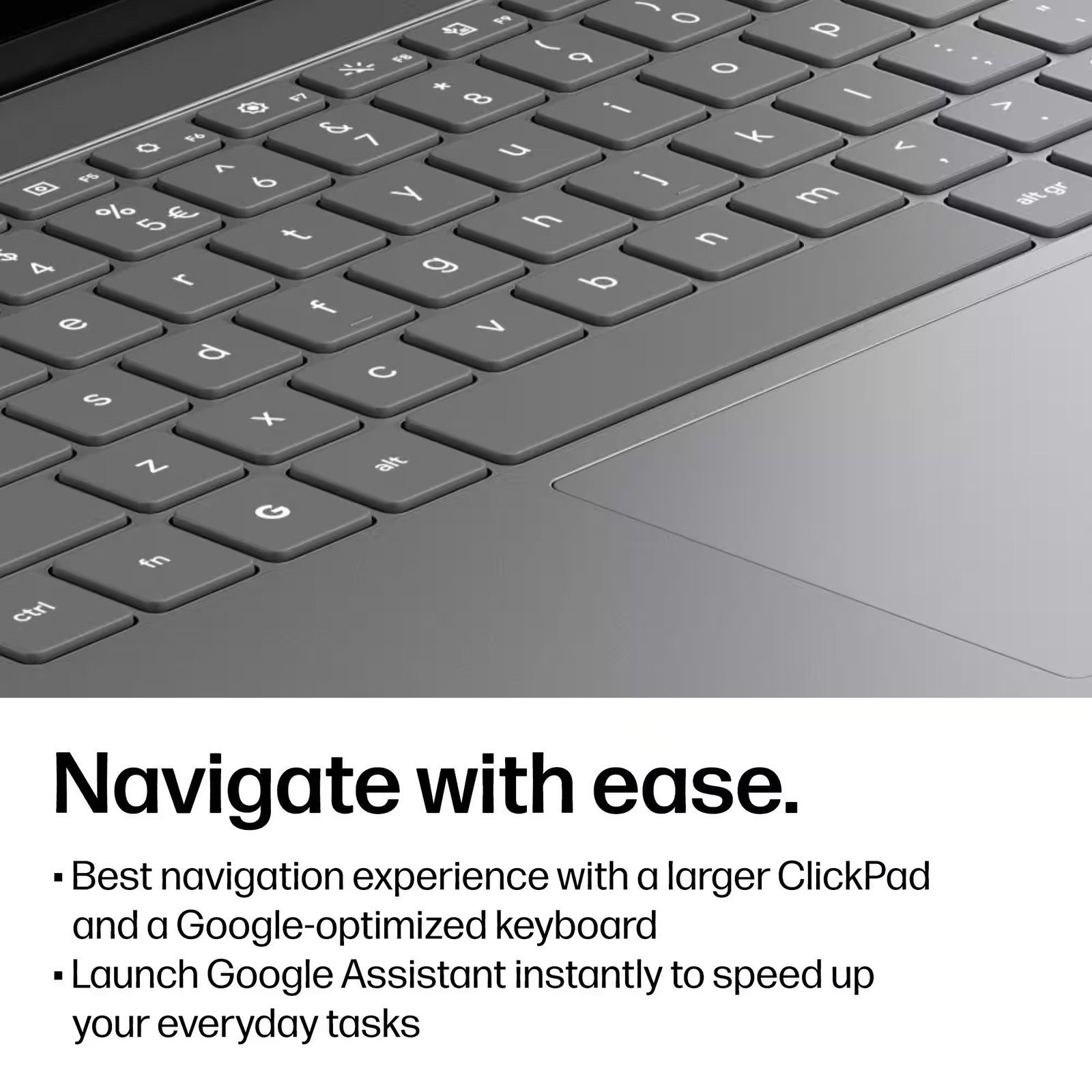 HP - 14" 2K Touchscreen 2-in-1 Chromebook Plus - Intel Core 3 N355 - 8GB Memo... gallery