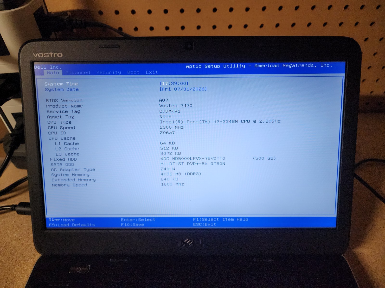 Dell Vostro 2420 i3-2348M 2.3GHz 4GB RAM 500GB HDD No OS gallery