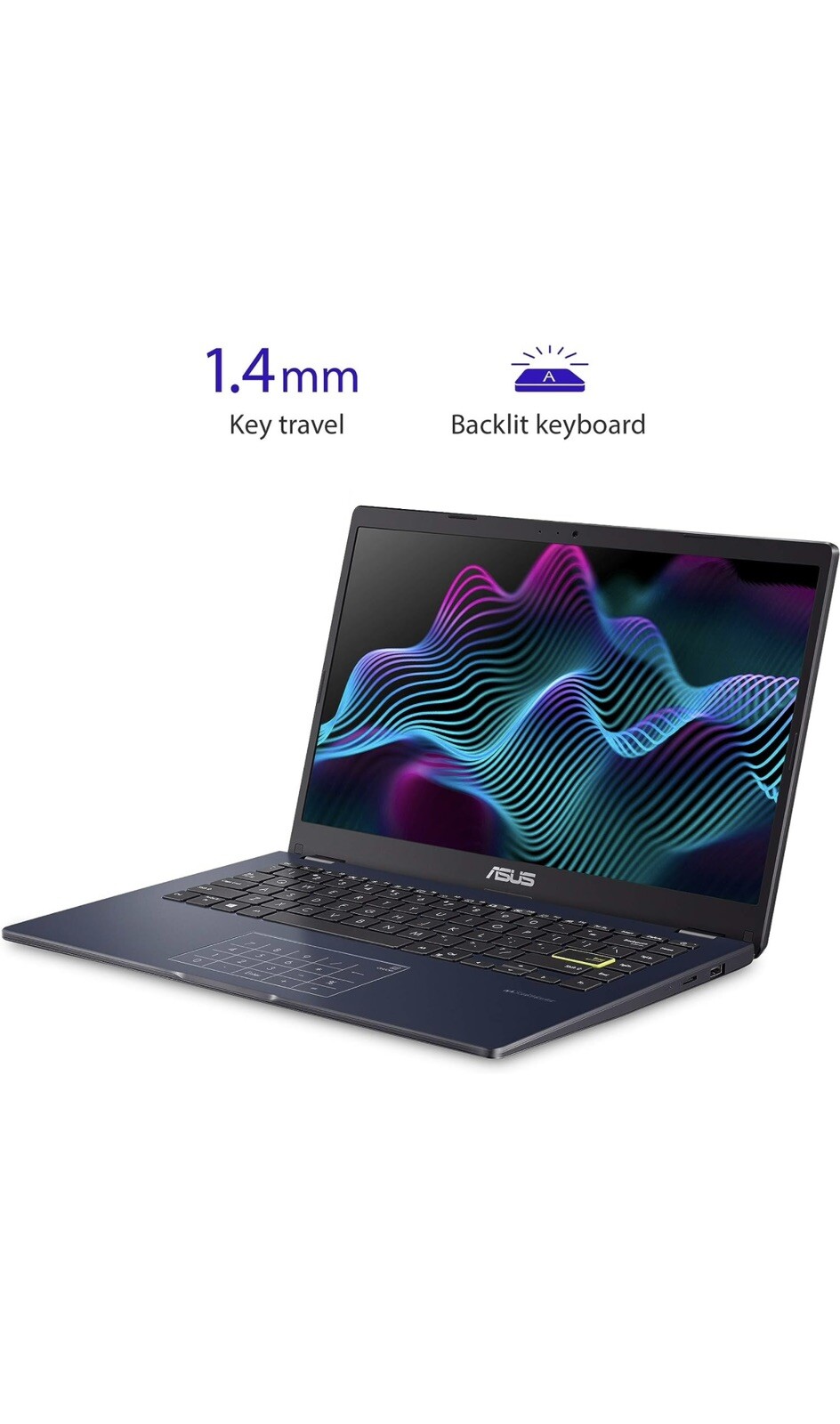ASUS L410 14" (64GB SSD, Intel Celeron N4020, 2.80 GHz, 4GB) Notebook/Laptop... gallery