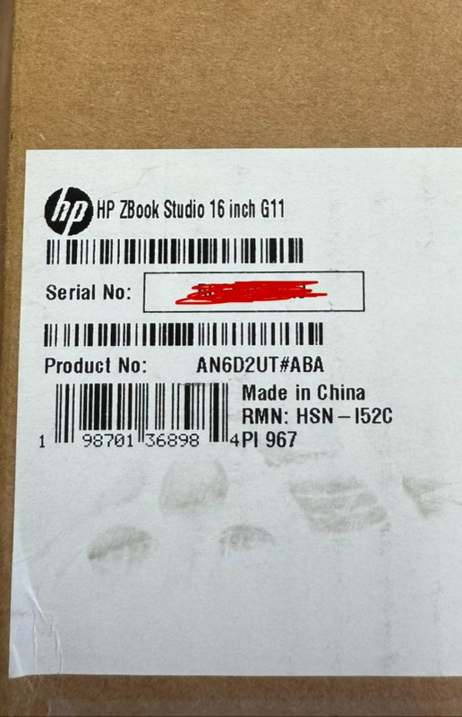 HP ZBook Studio G11 16 Laptop 4K 120HZ Ultra 7 32GB 1TB RTX A1000 ADA -Warranty gallery