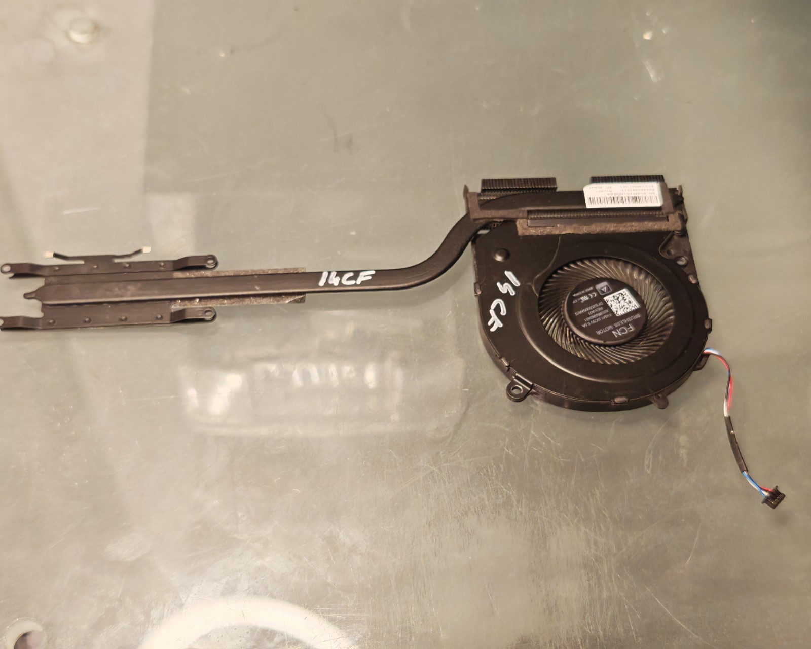 HP 240 245 G8 14-CF 14-CK 14-CM DF FAN HEATSINK 6043B0287511 L96692-001 gallery