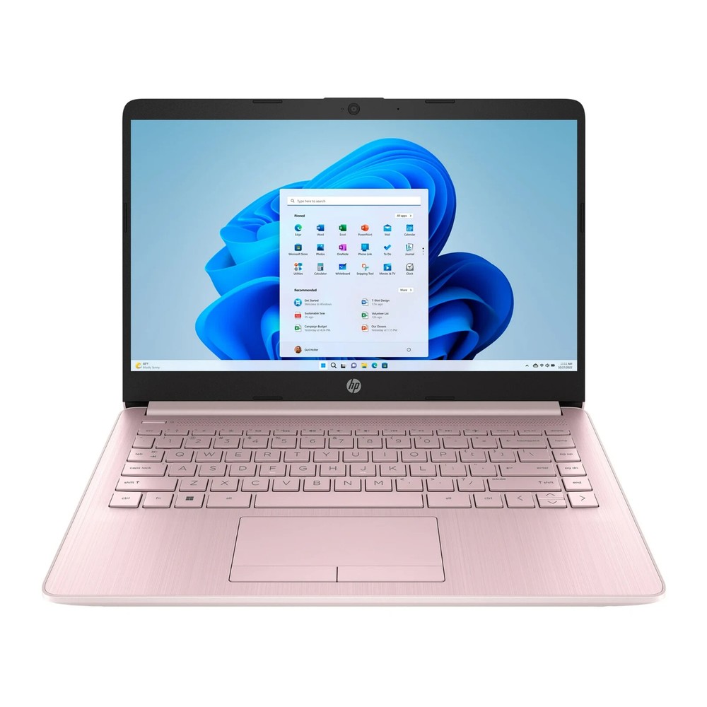 HP Stream 14" Windows Laptop Intel Processor N4120 4GB RAM 64GB eMMC Pink _ NEW