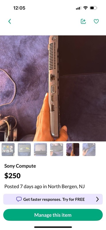 Sony VAIO E VPC-EH34FX/B 15.5in.(640GB Intel Core i3 2nd Gen 2.3GHz 42gb Laptop gallery