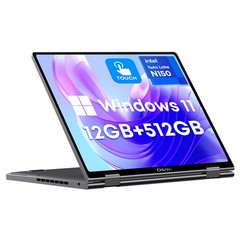 CHUWI Minibook X 10.5″ Touchscreen Laptop | Intel N150 | 12GB RAM | 512GB SSD