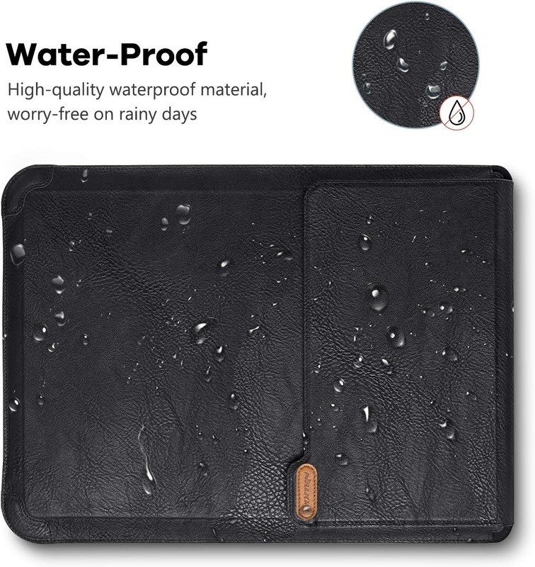 PU Leather Laptop Sleeve for Acer Aspire 5, Razer 15", HP Notebook 2020, 15.6 gallery