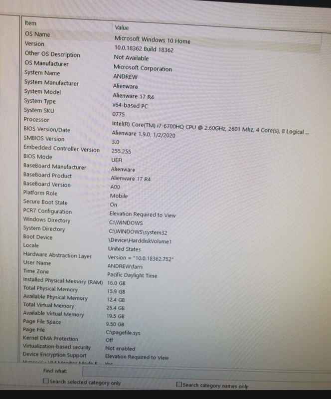 Alienware M17 R4 Gaming Laptop 2016 gallery