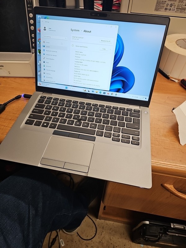 Dell Latitude 5410 Intel i5-10210u 1.60GHz 16GB RAM 256GB SSD Win 11 Pro FHD gallery