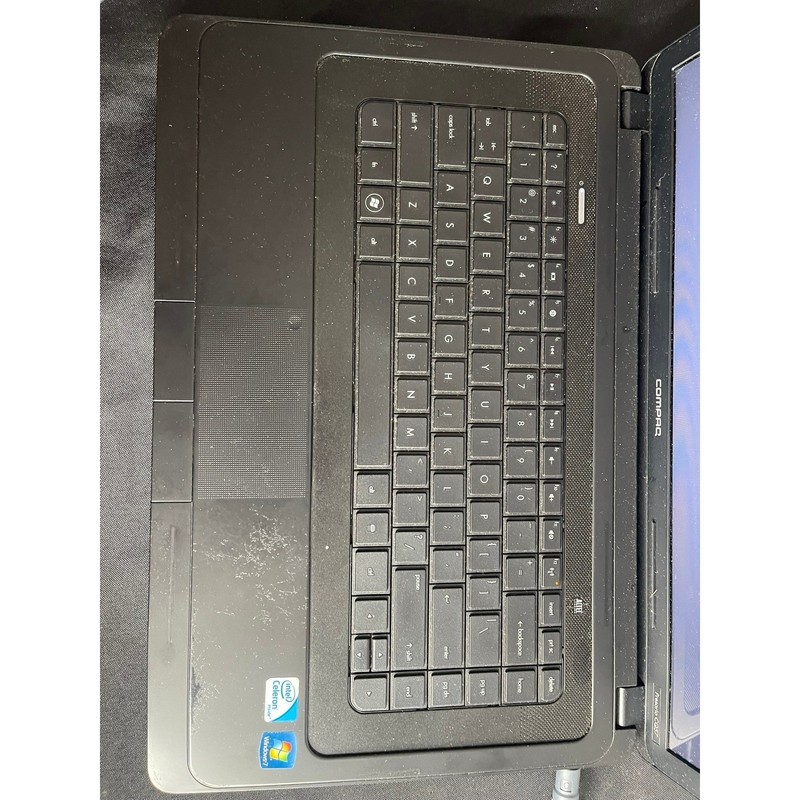 *Needs Reset* Compaq Presario CQ57 Laptop Black Intel Celeron 584037-001 gallery