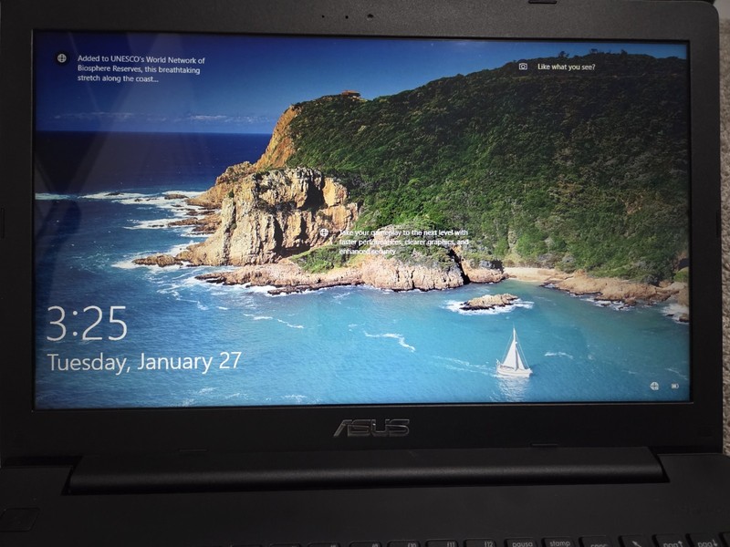 Asus Laptop 15.6" F553M 4gb Ram HDD 500gb Windows 10 Clean gallery