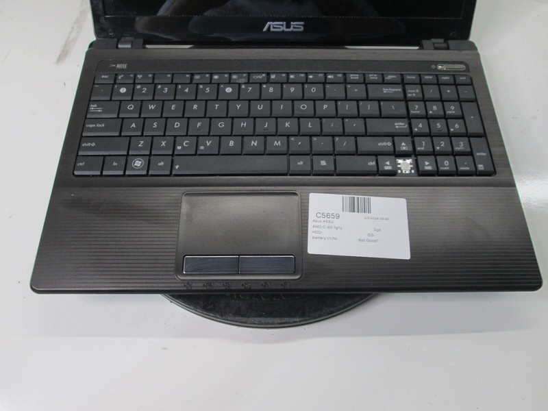 Asus A53U AMD C-60 1 GHz 3 GB NO HDD No Batt gallery