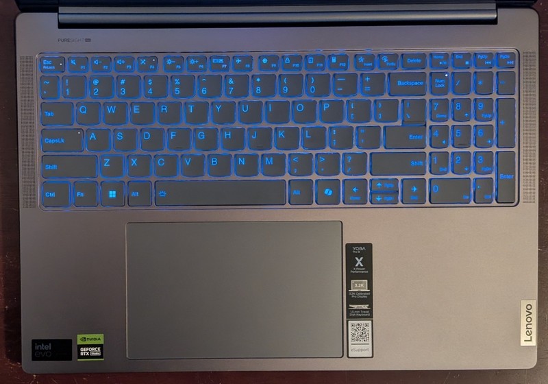 Lenovo Yoga Pro 9i 16" 3.2K 165Hz (Core Ultra 9 185H, 32GB/1TB SSD, RTX 4050) gallery