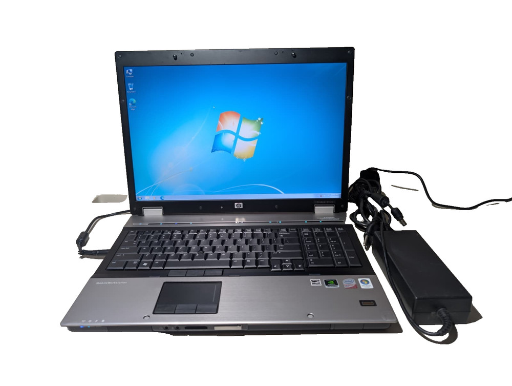 17" HP EliteBook 8730W | C2D 4GB RAM 256GB SSD | FHD+ NVIDIA Quadro 2700M Bluray