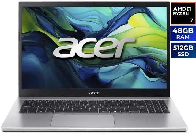 Acer Aspire Go 15.6 in Ryzen 7 5825U 48GB RAM DDR4 3200 512GB PCIe Gen4 SSD gallery