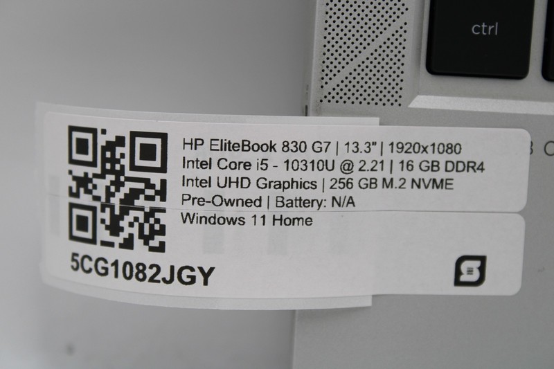 HP EliteBook 830 G7 _ i5-10310U @ 1.7 _ 16GB RAM _ 256GB SSD _ Win11H gallery