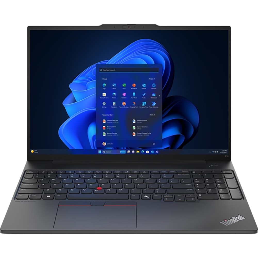 Lenovo 16" ThinkPad E16 Gen 2 Laptop in Black - 21M5000GUS