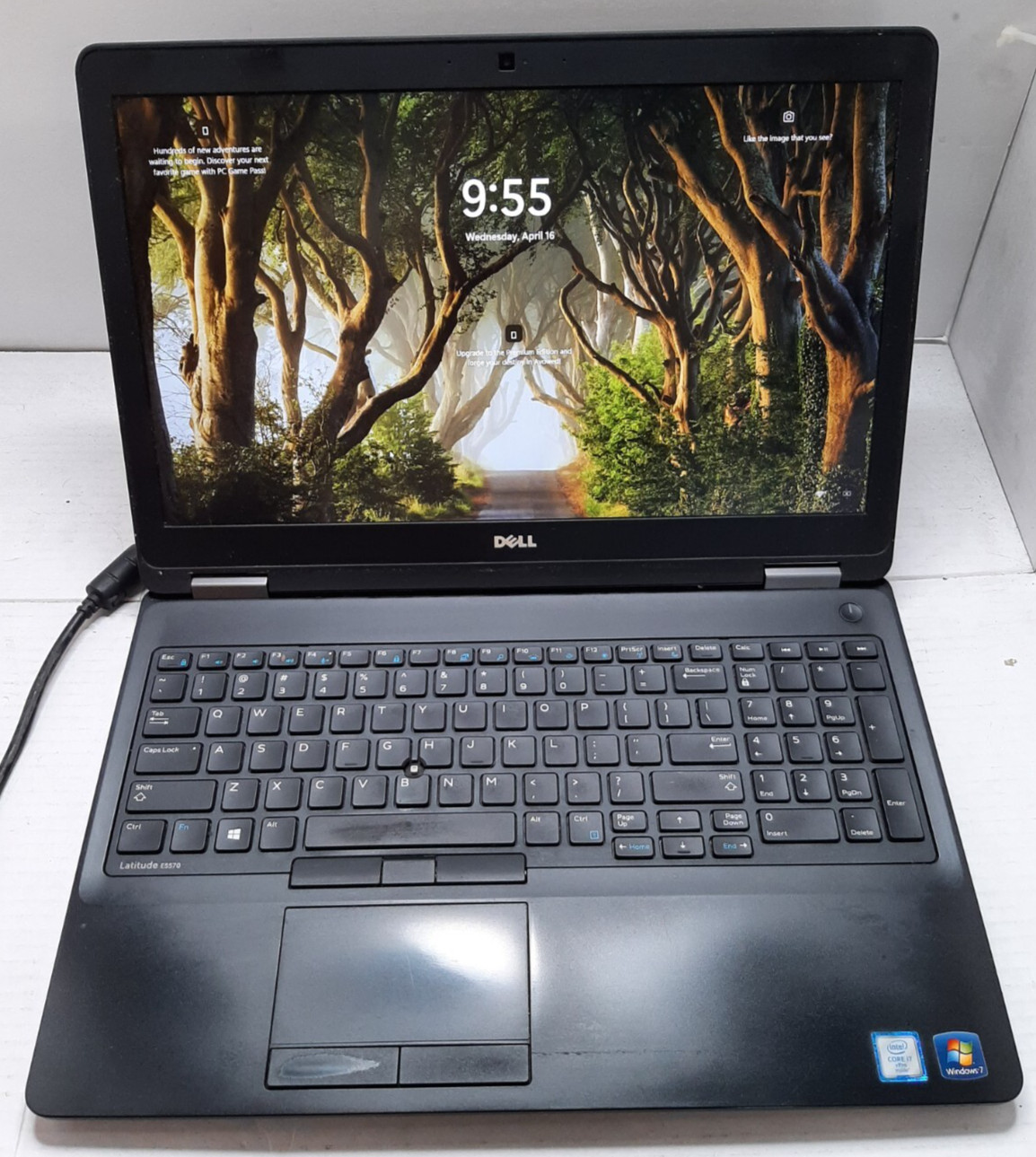 Dell Latitude E5570 i7-6820HQ 2.7Ghz 16GB RAM 256GB SSD NO BATTERY WIN11 #97 gallery