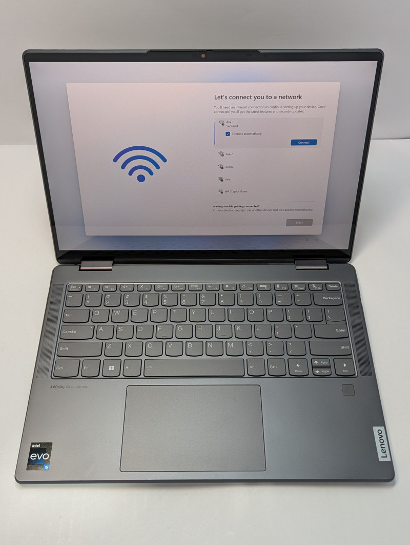 Lenovo Yoga 7i 14" 2.2K Touch 2-in-1 Laptop i5-1235U 8GB RAM 512GB SSD W11H gallery