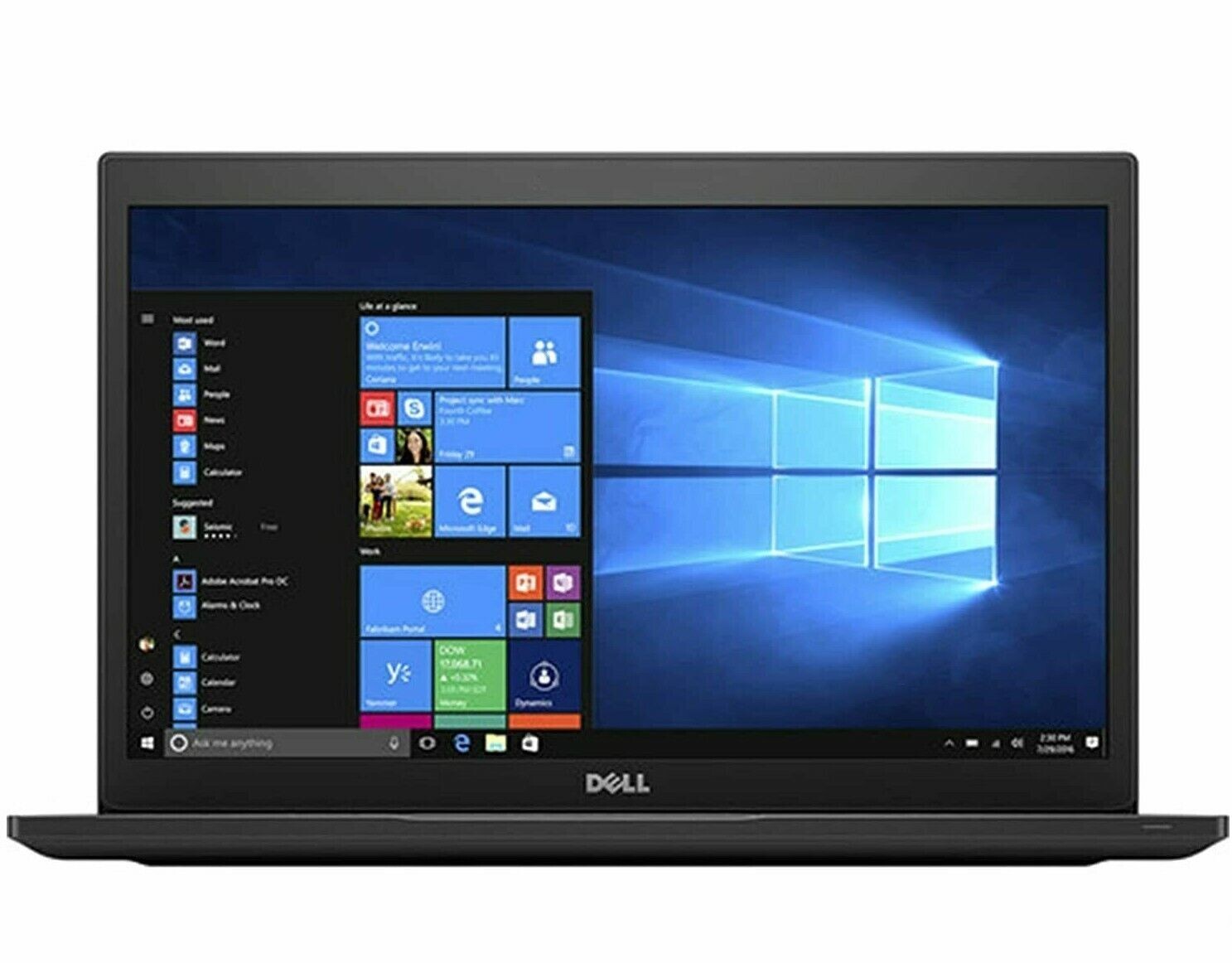 Dell laptop Latitude 7480 14" i7 2.60GHz 16GB NEW 512GB SSD Win 10 Pro WIFI Cam gallery